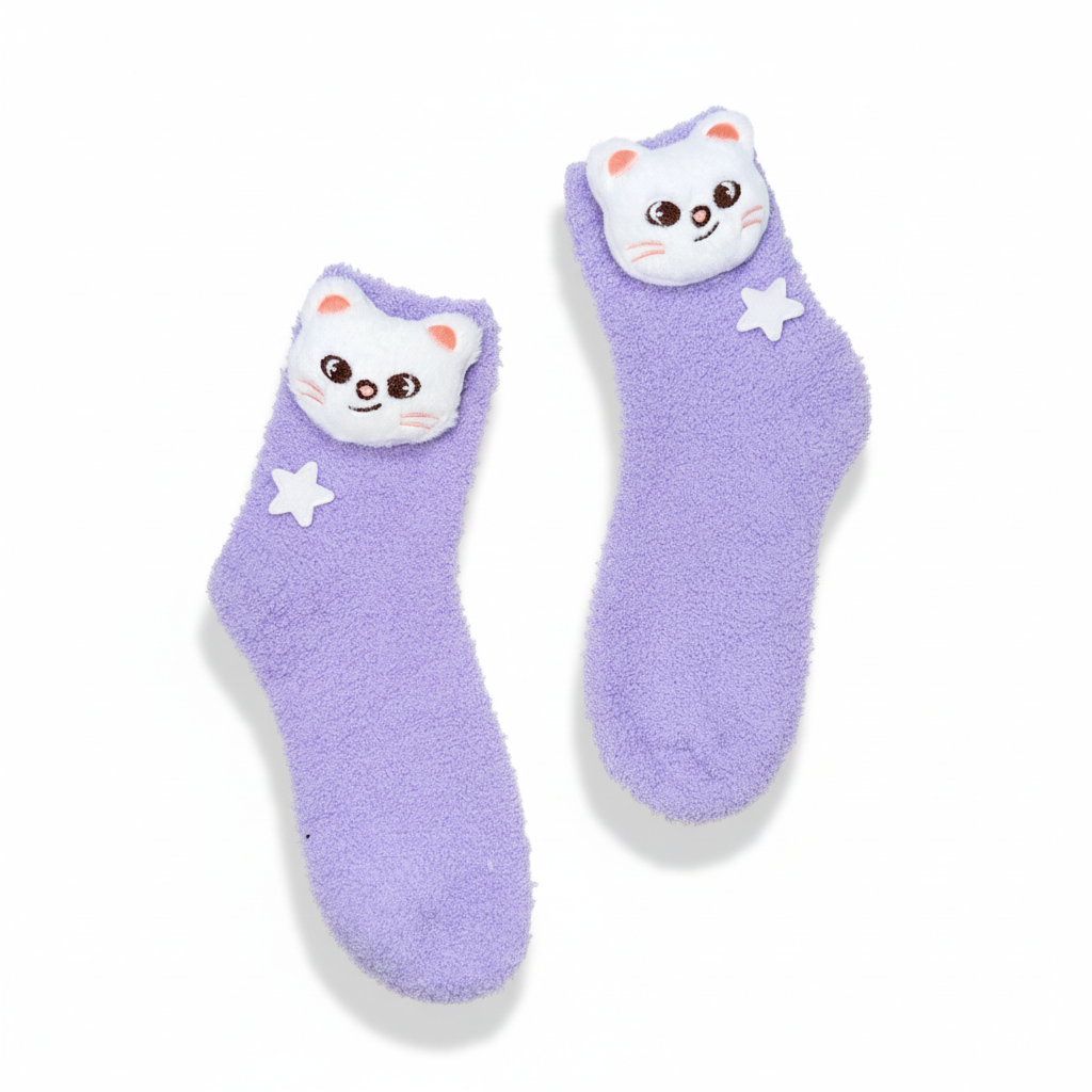 SKZOO Character Fuzzy Socks