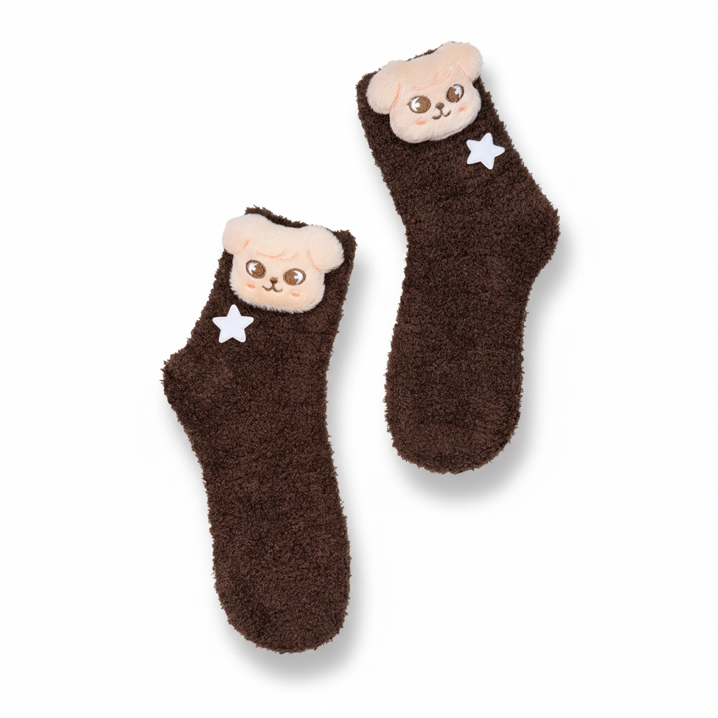 SKZOO Character Fuzzy Socks