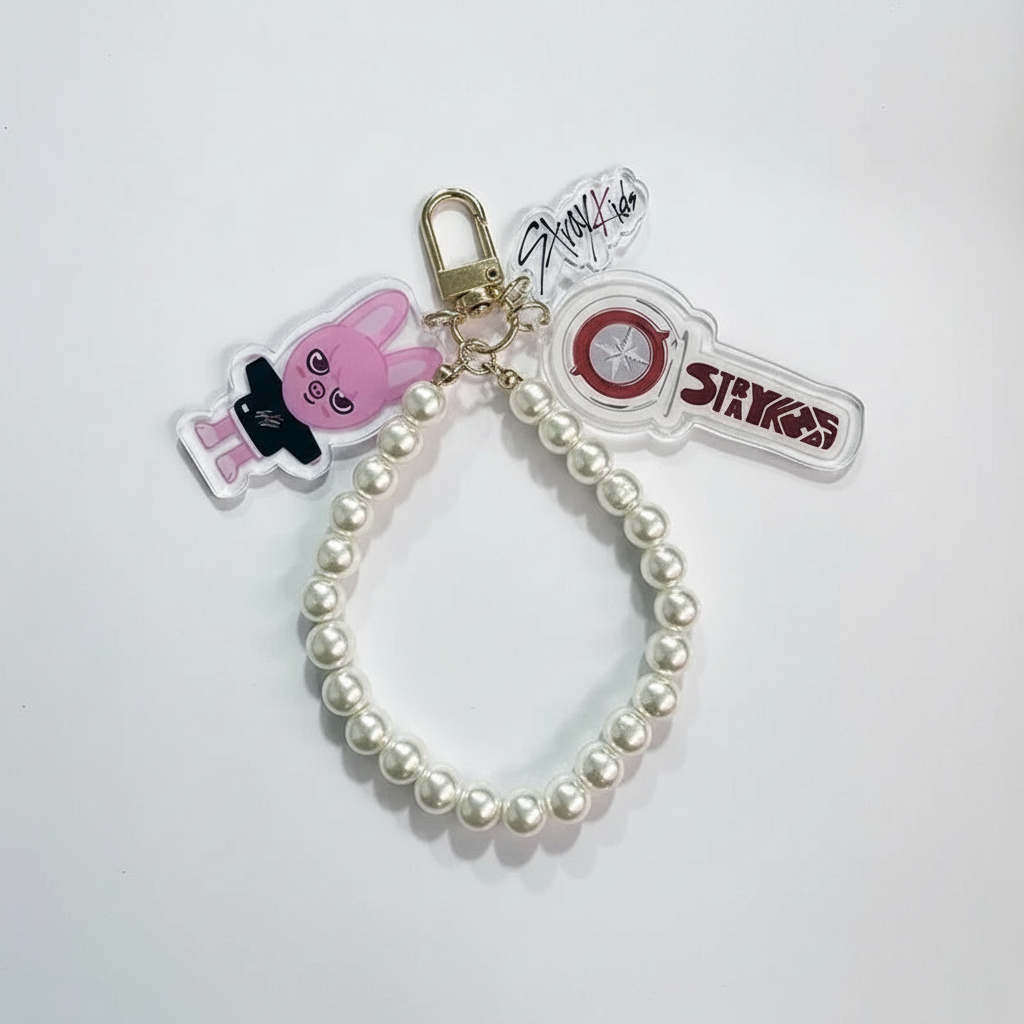 Stray Kids SKZOO Pearl Keychain