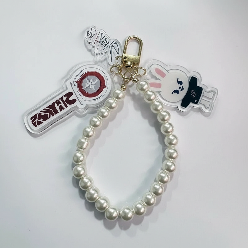 Stray Kids SKZOO Pearl Keychain
