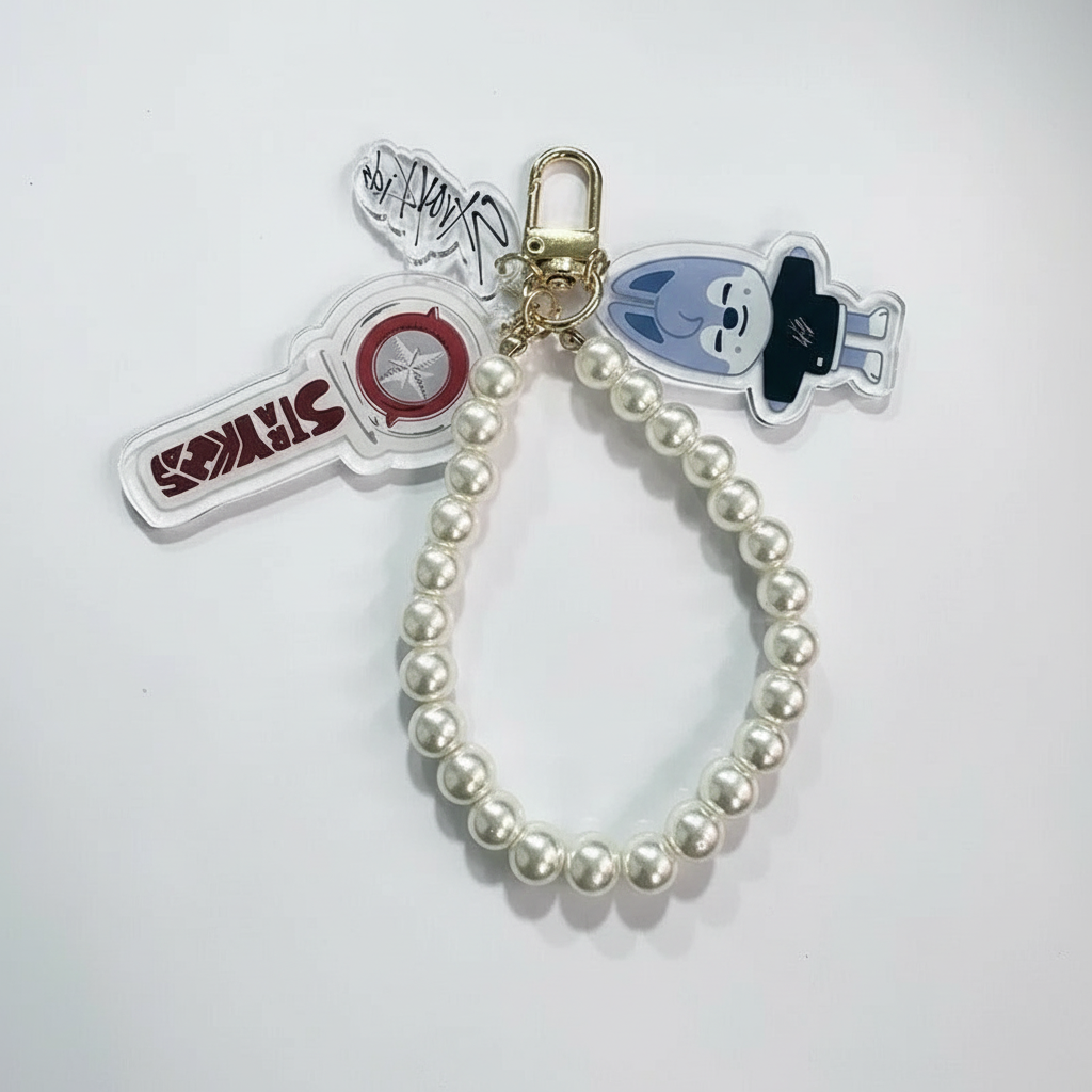 Stray Kids SKZOO Pearl Keychain