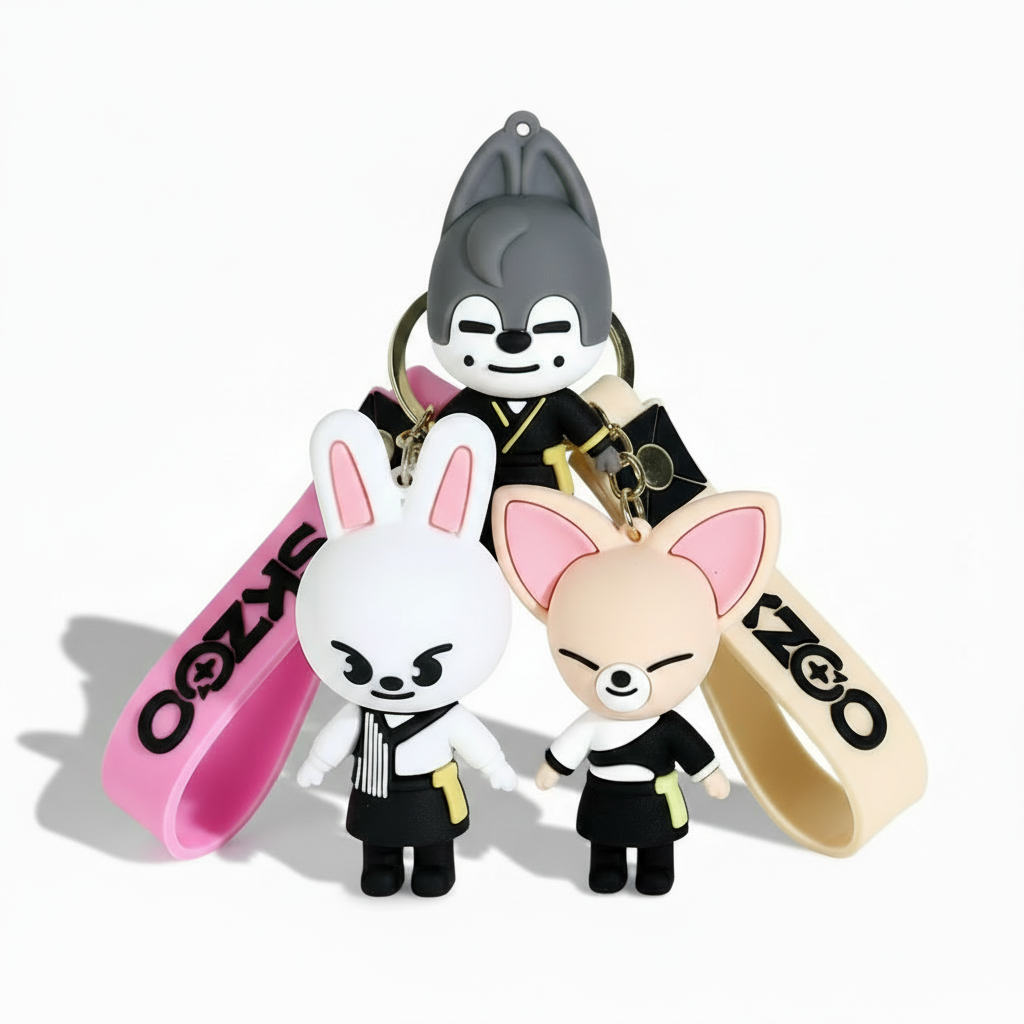 SKZOO Figure Strap Keyring