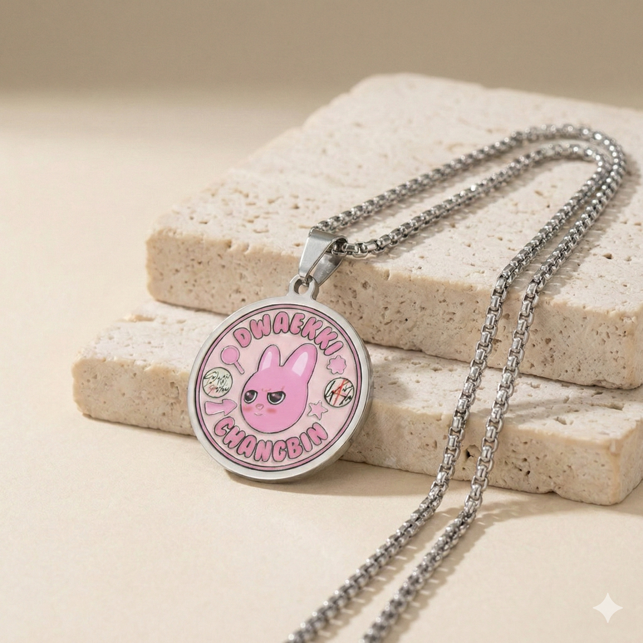 Stray Kids SKZOO Color Pendant Necklace