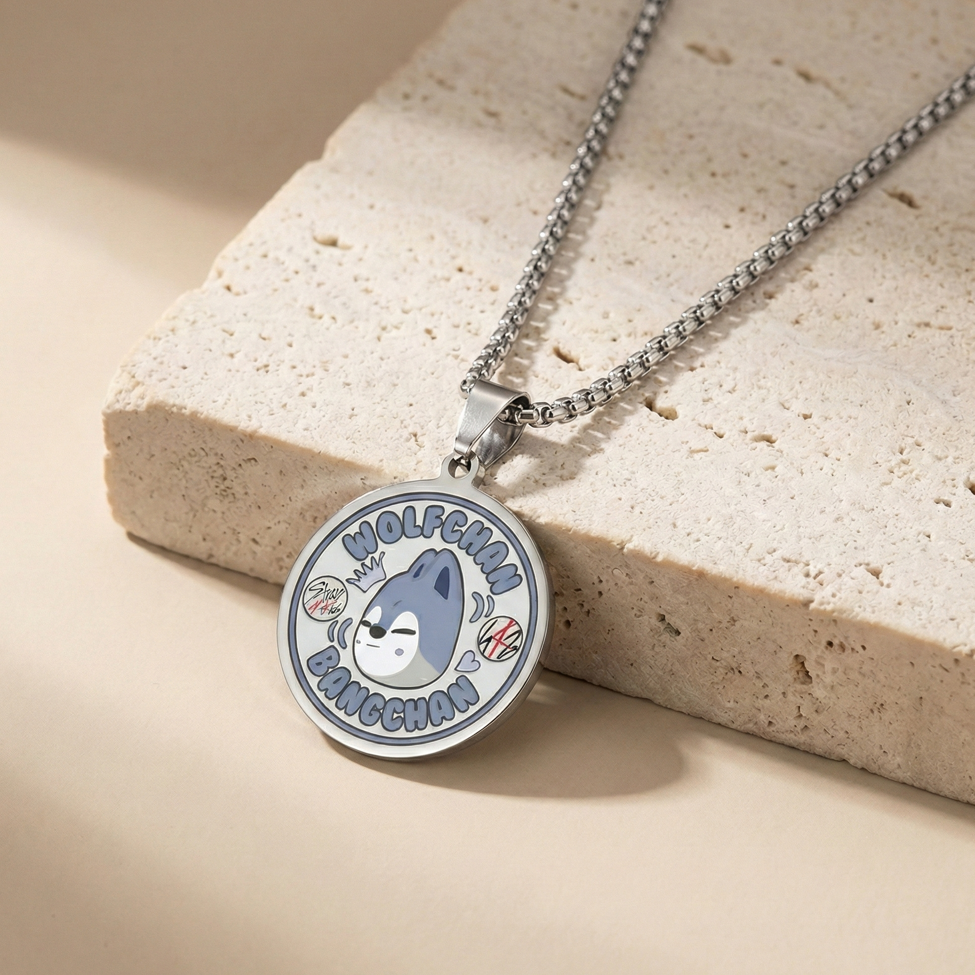 Stray Kids SKZOO Color Pendant Necklace