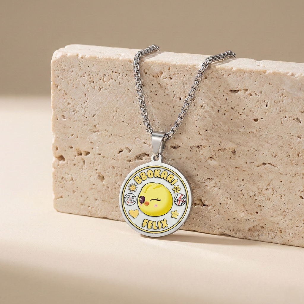 Stray Kids SKZOO Color Pendant Necklace
