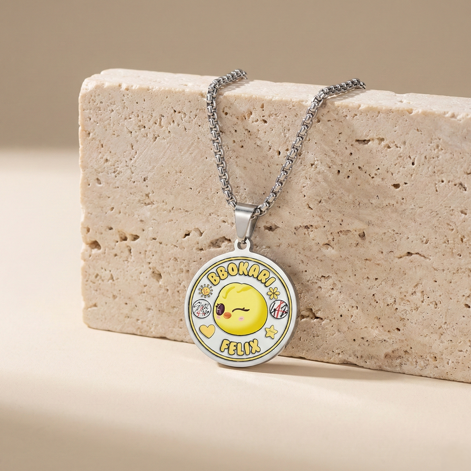 Stray Kids SKZOO Color Pendant Necklace