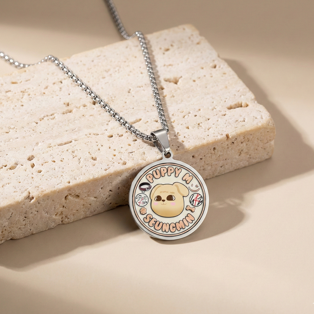 Stray Kids SKZOO Color Pendant Necklace