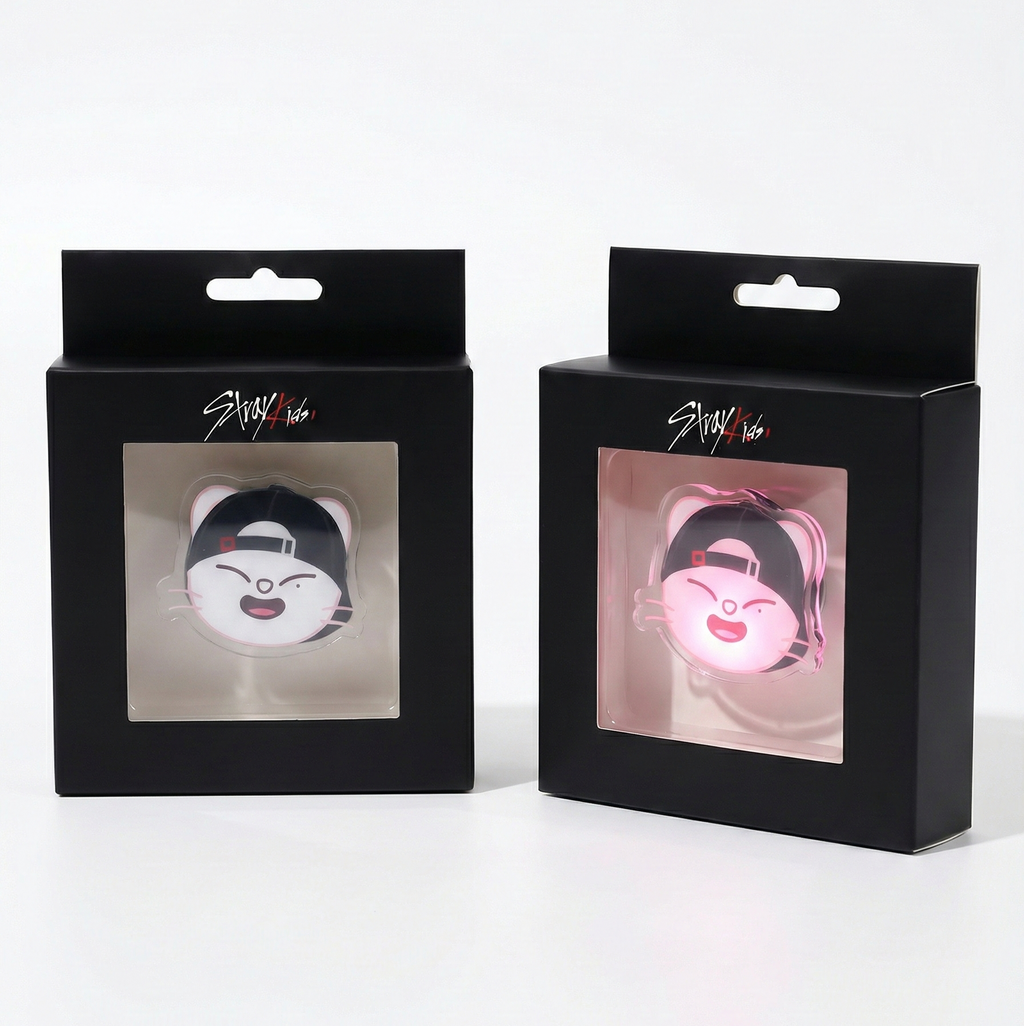 Stray Kids SKZOO Light-Up Acrylic Brooch