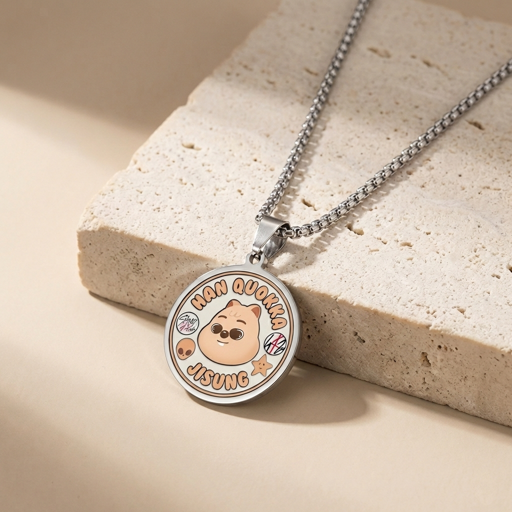 Stray Kids SKZOO Color Pendant Necklace