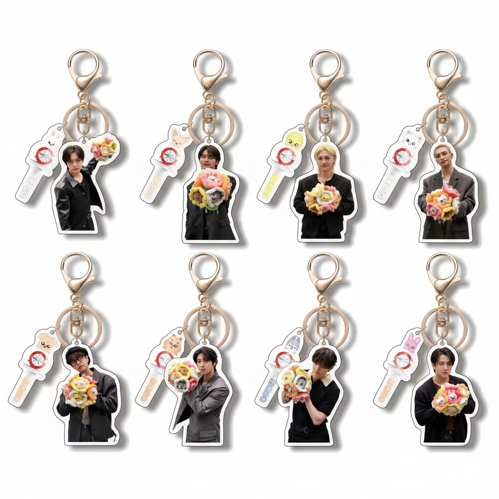 SKZOO Bouquet Lightstick Charm