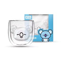 BT21 "Fill Me Up" 3D Double-Wall Glass