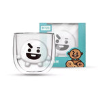 BT21 "Fill Me Up" 3D Double-Wall Glass