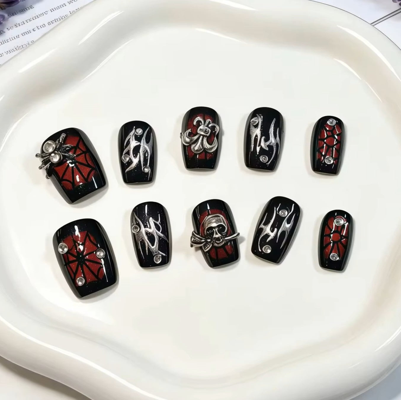 aespa Hold On Tight Retro Press-On Nails