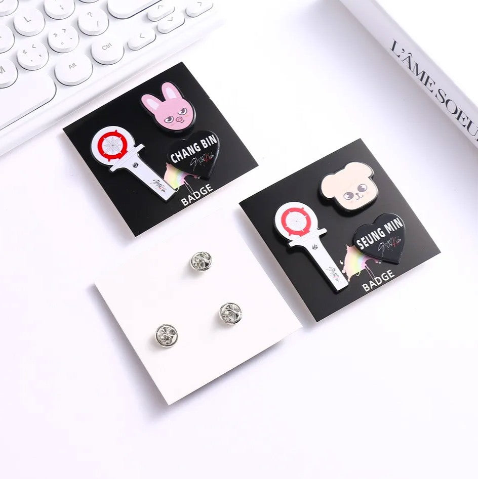 SKZOO Triple Badge Collector Set