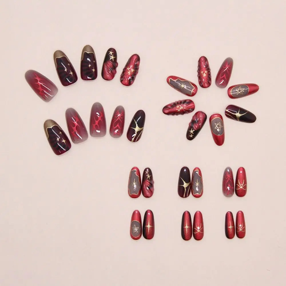 ATEEZ Golden Hour Press-On Nails