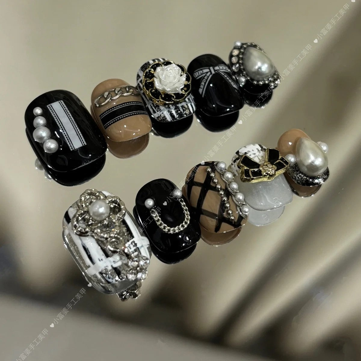 aespa "Dirty Work" Ver. 1 Press-On Nails