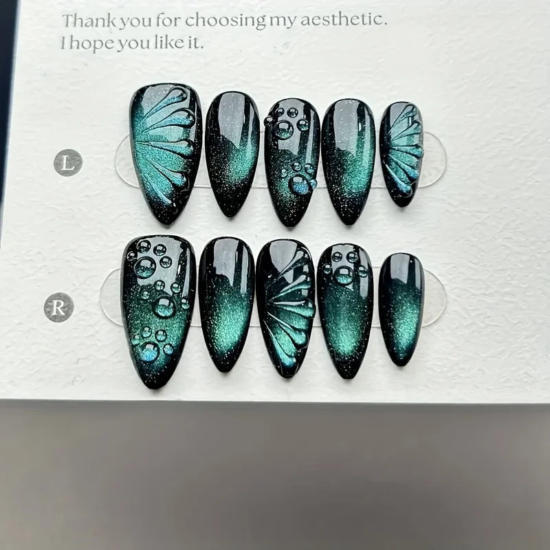 AESPA Lemonade Eclipse Press-On Nails