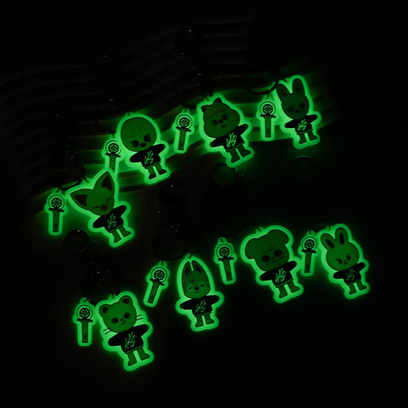 SKZOO Luminous Nachimbong Gold Keyring