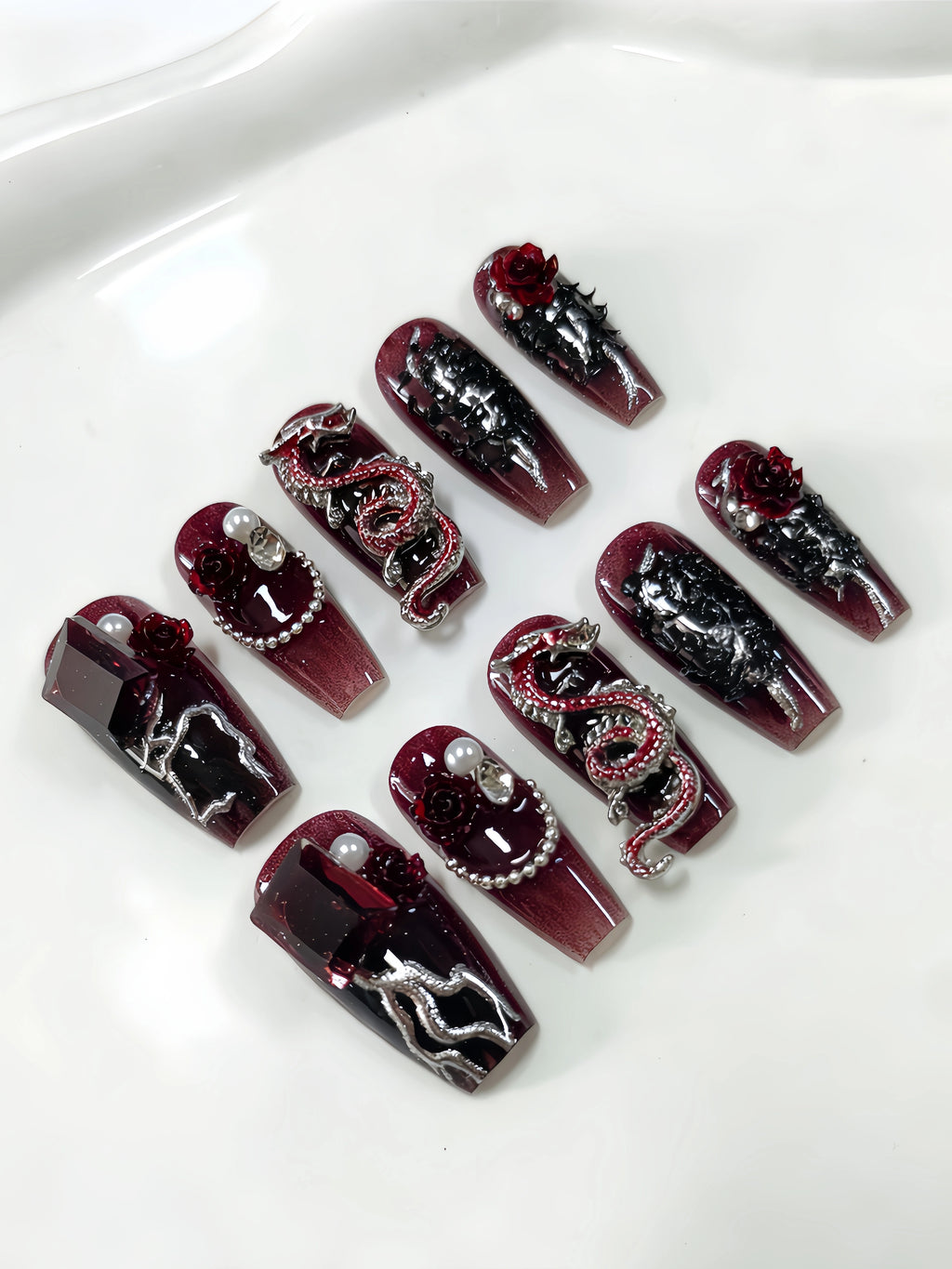 Stray Kids Back Door Press-On Nails