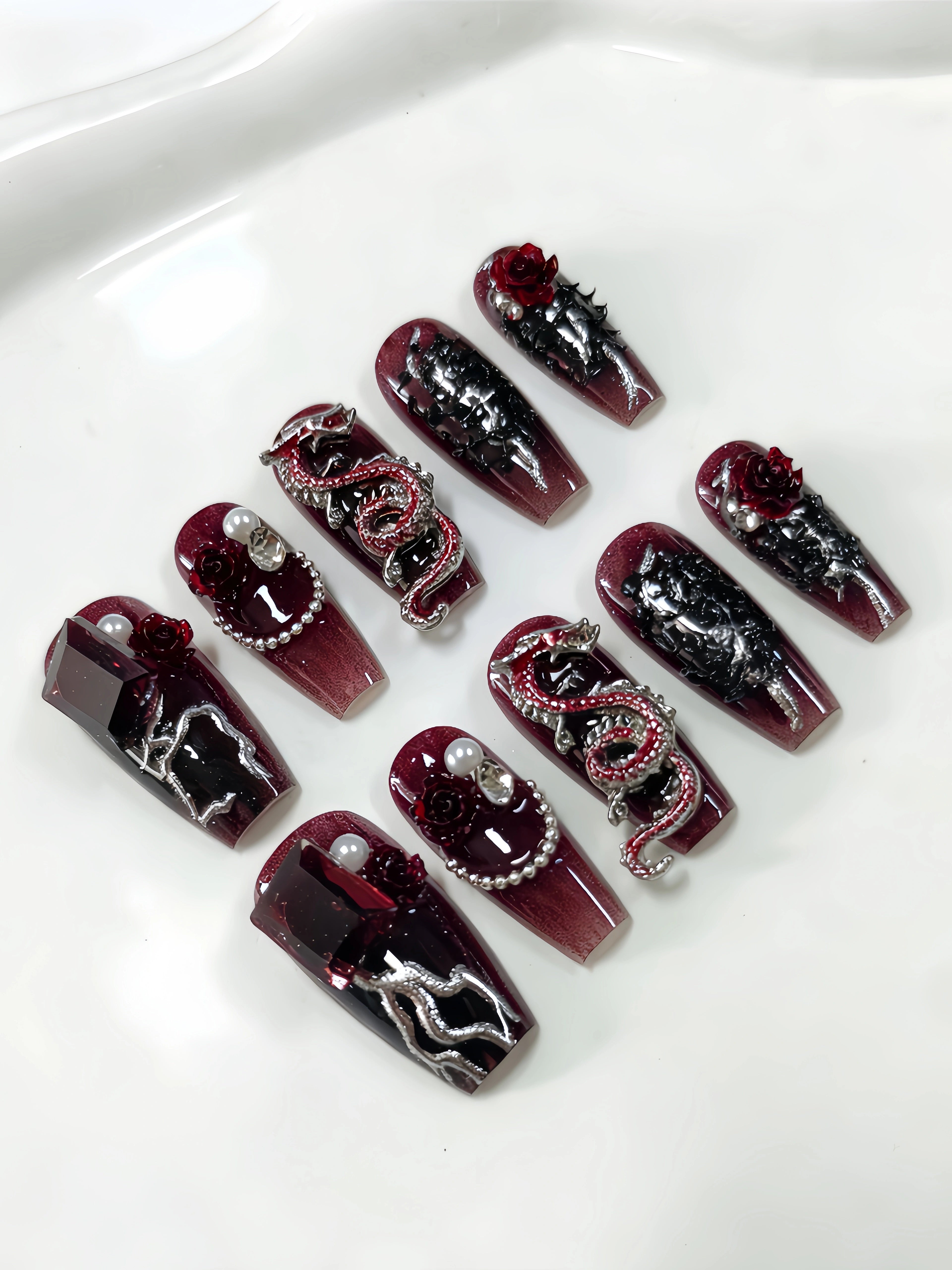 Stray Kids Back Door Press-On Nails
