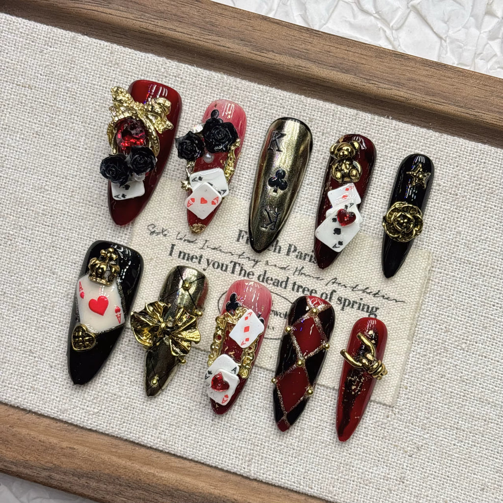 AleXa Royal Wonderland Press-On Nails