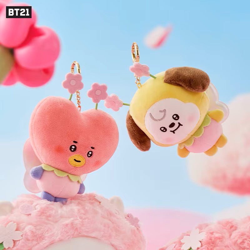BT21 "Fairy Garden" Plush Keychains