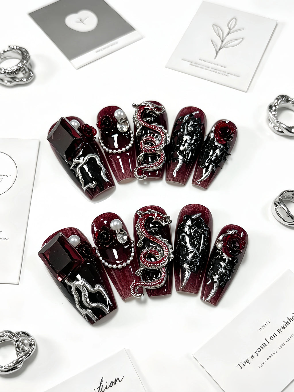 Stray Kids Back Door Press-On Nails