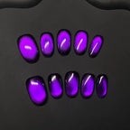 IVE Yujin Resemblance Velvet Purple Nails