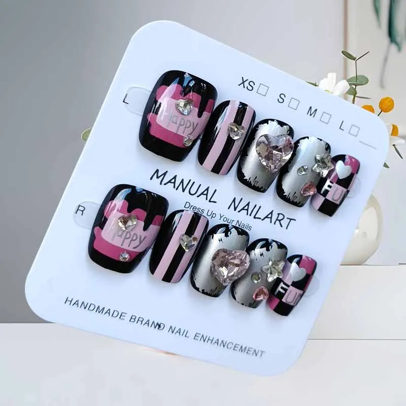 P1Harmony Killin' It Press-On Nails (Pink/Purple Ver.)