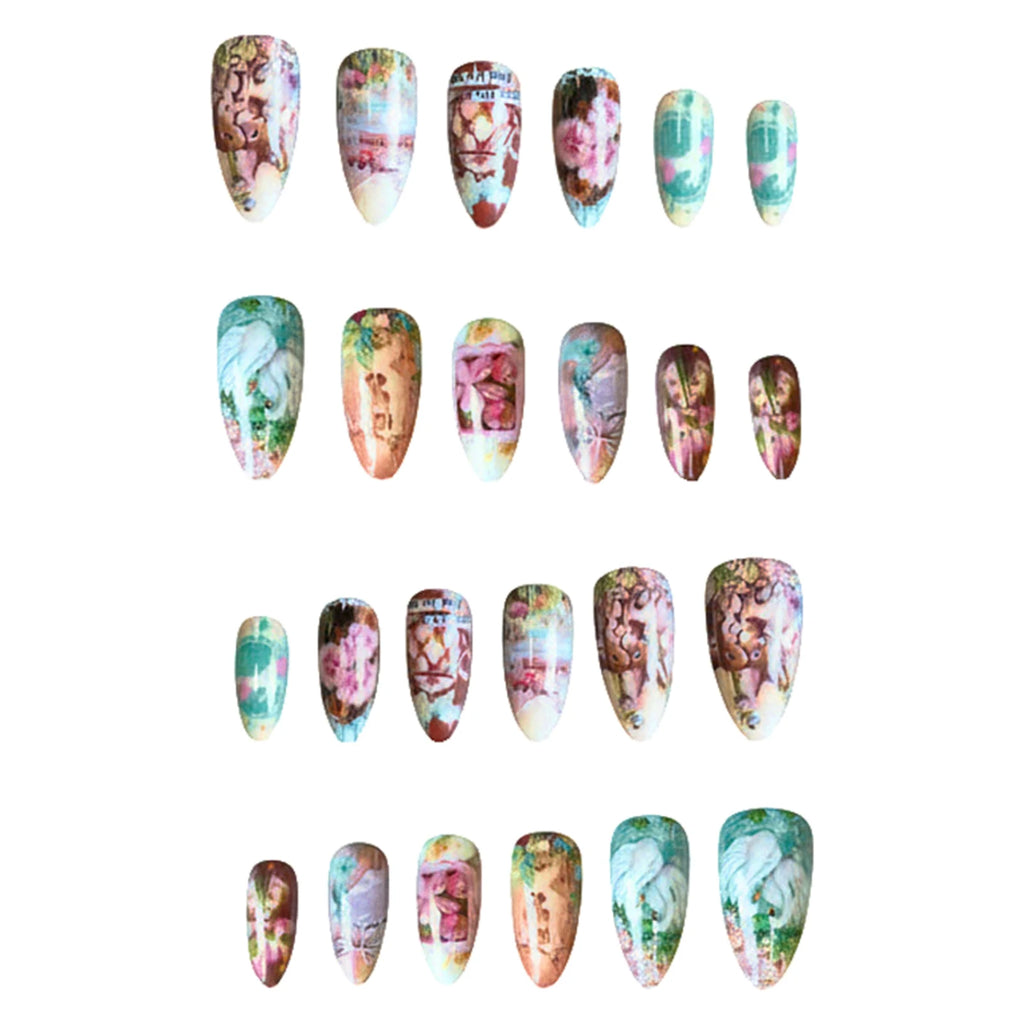 Red Velvet Feel My Rhythm Balletcore Press-On Nails