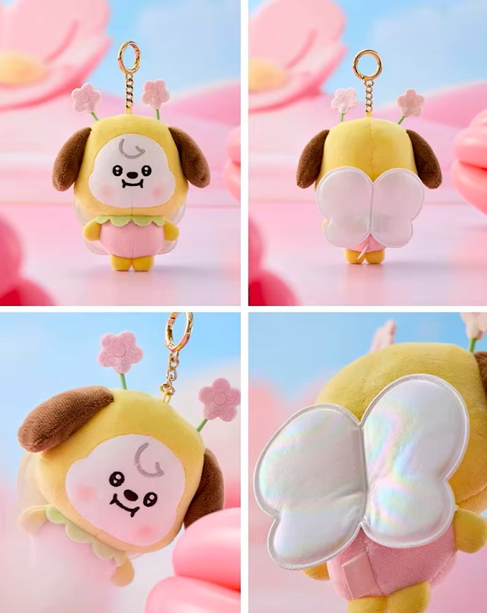 BT21 "Fairy Garden" Plush Keychains