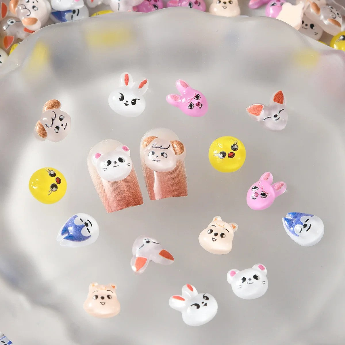 SKZOO 3D Luminous Nail Charms