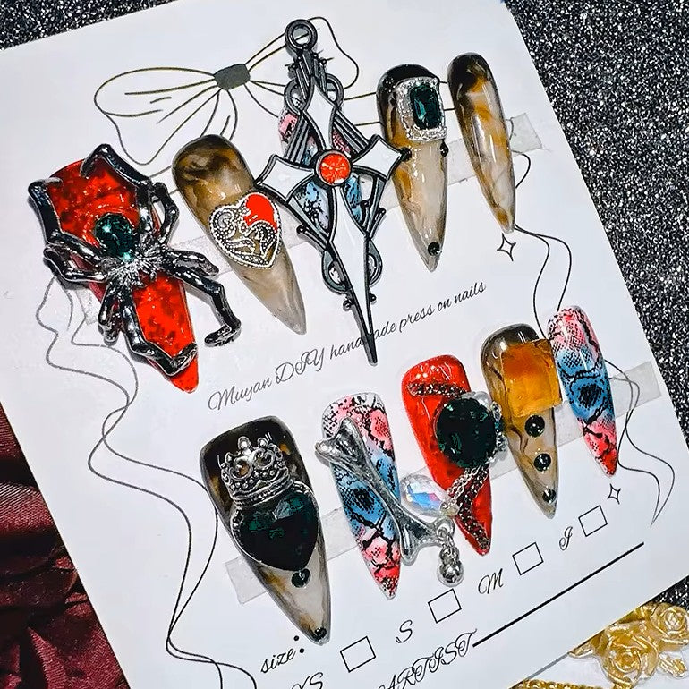 ENHYPEN "Sweet Venom" Press-On Nails