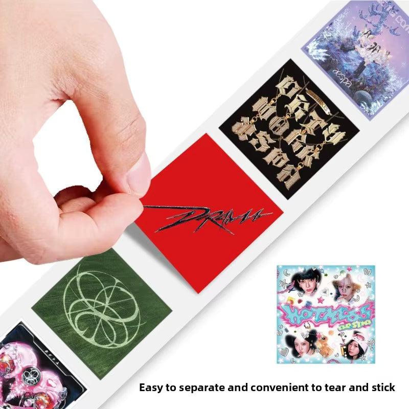 aespa Album Cover Art Sticker Roll