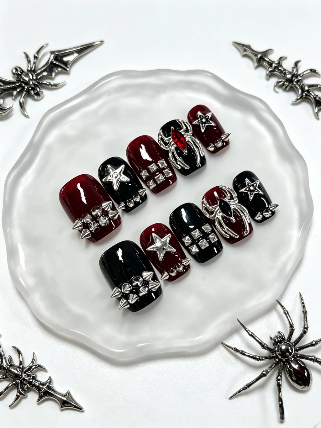 ENHYPEN Drunk-Dazed Rock Press-On Nails