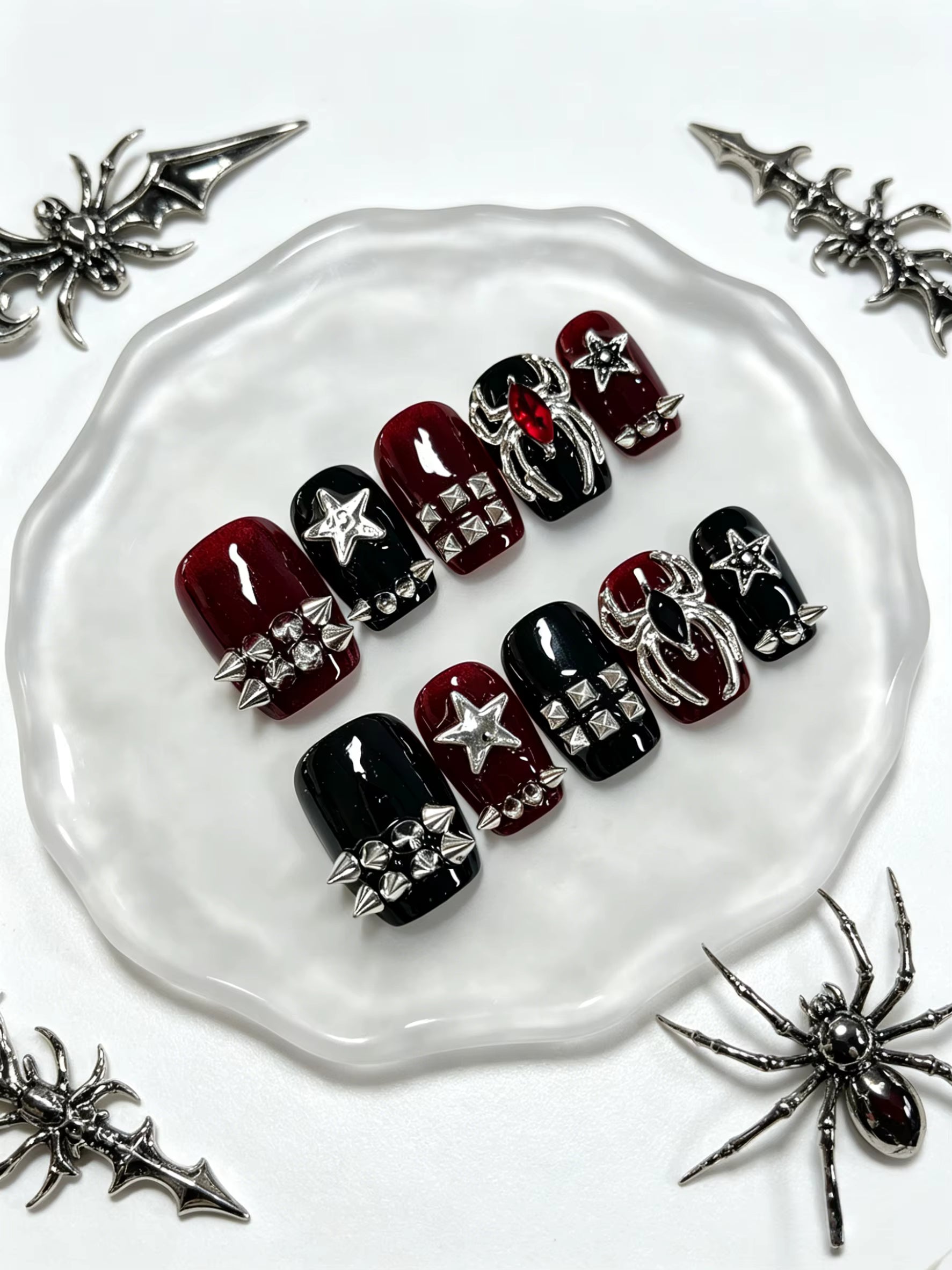 ENHYPEN Drunk-Dazed Rock Press-On Nails