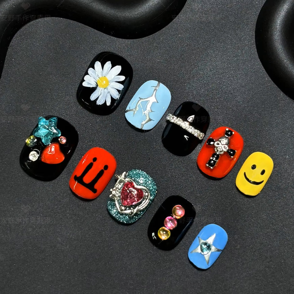 G-Dragon PEACEMINUSONE Icon Press-On Nails