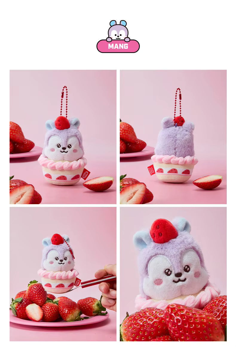 BT21 Strawberry Cupcake Plush