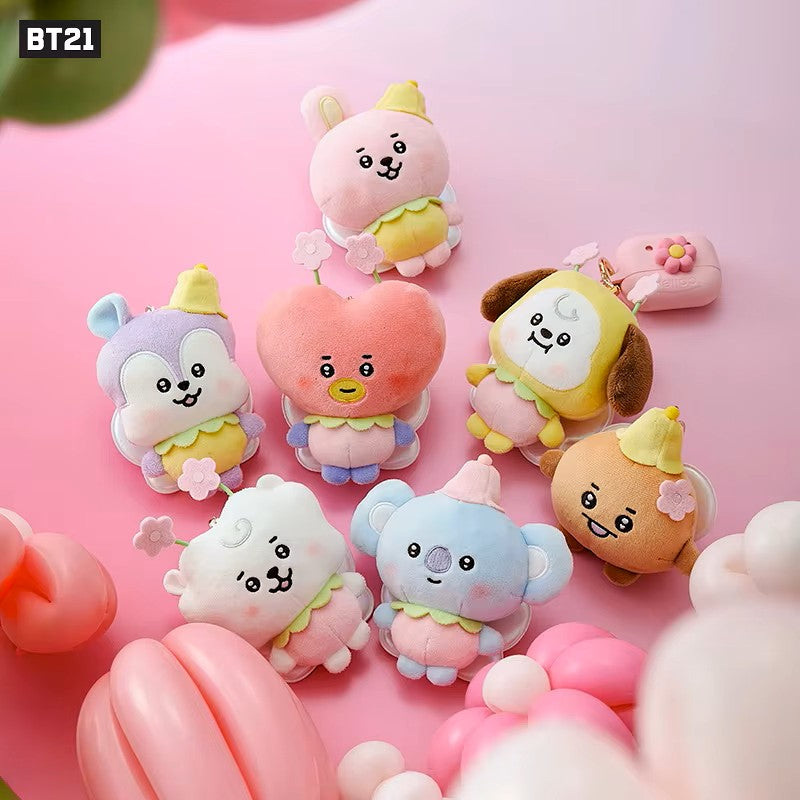 BT21 "Fairy Garden" Plush Keychains