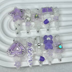 BTS Purple Dream Pill Press-On Nails