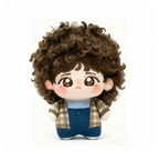 Curly-Haired Han Inspired Plushie