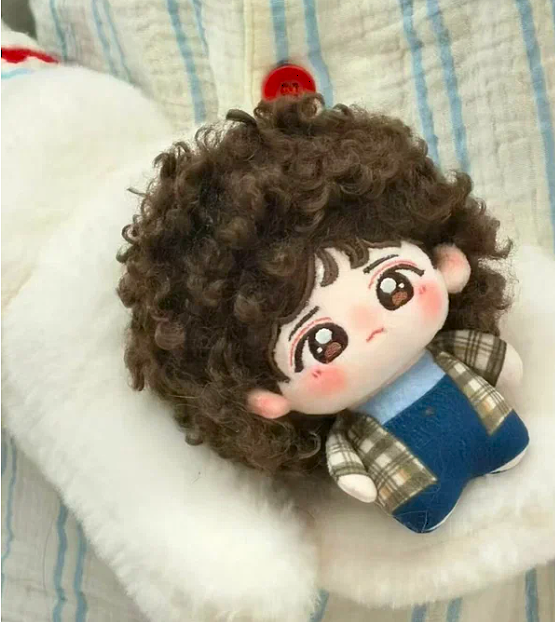 Curly-Haired Han Inspired Plushie
