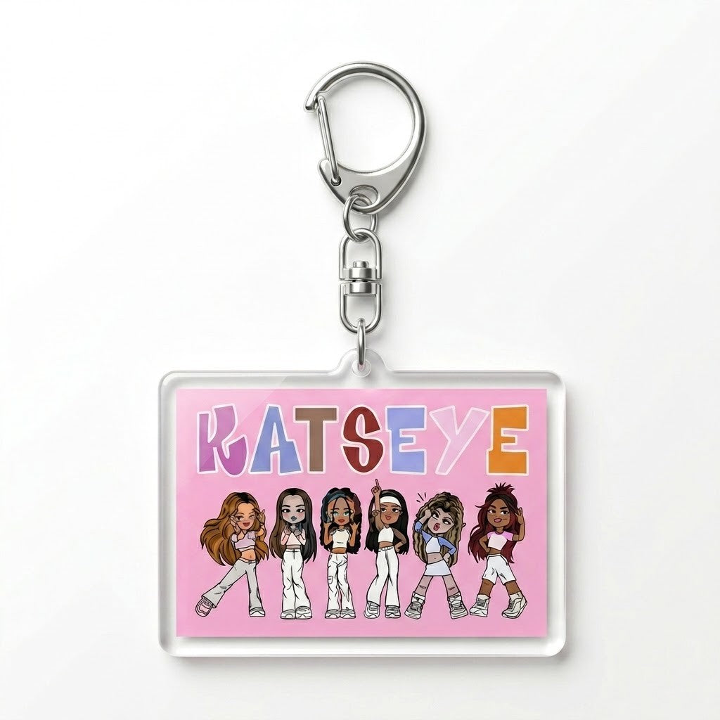 KATSEYE "Illustrated Dream" Keyring