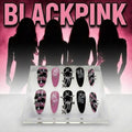BLACKPINK "Could Hurt You" Grunge Nails