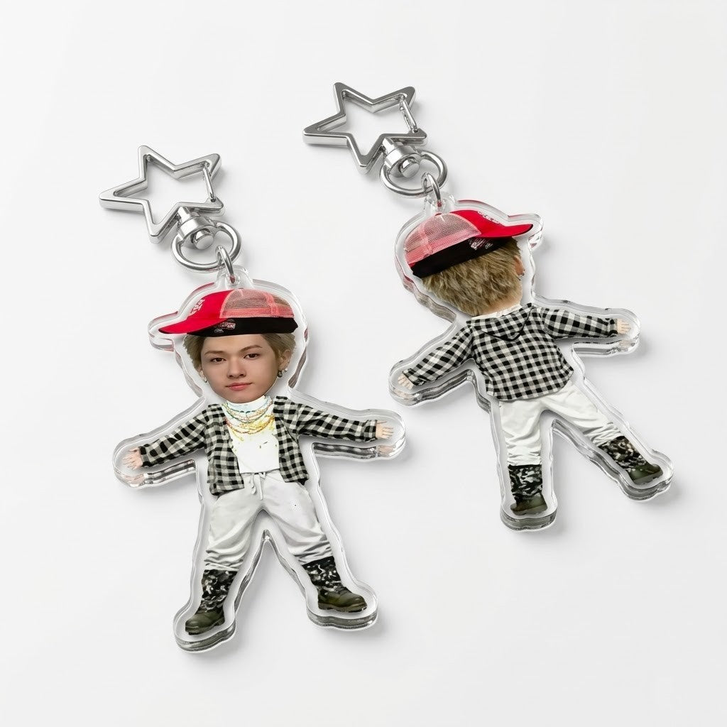 CORTIS 360 Star Portrait Keyring