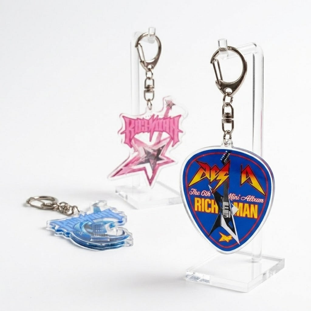 aespa "Rich Man" Rockstar Keychain