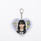 aespa "Heart to Heart" Acrylic Keychain