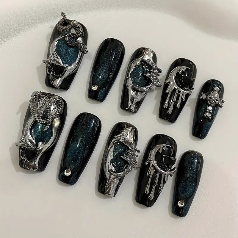 AESPA Armageddon 4 Members Custom Press-On Nails