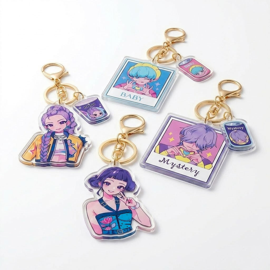 K-Pop Demon Hunters "Snack Time" Acrylic Charm
