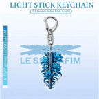 Girl Group Floral Lightstick Keychain